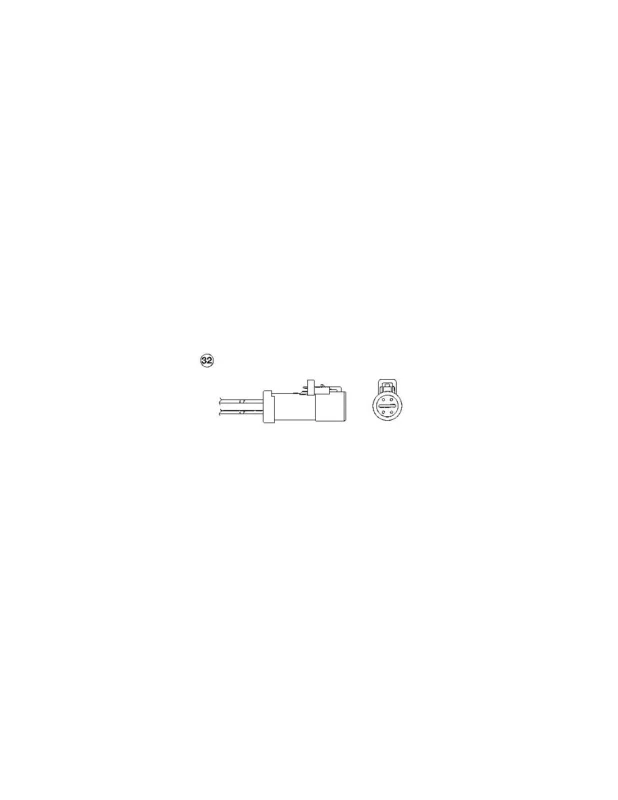 Sonda lambda de automóvil NGK OZA659-EE77(1444) - VOLVO V50 Ranchera familiar Garantía De Devolución De Dinero