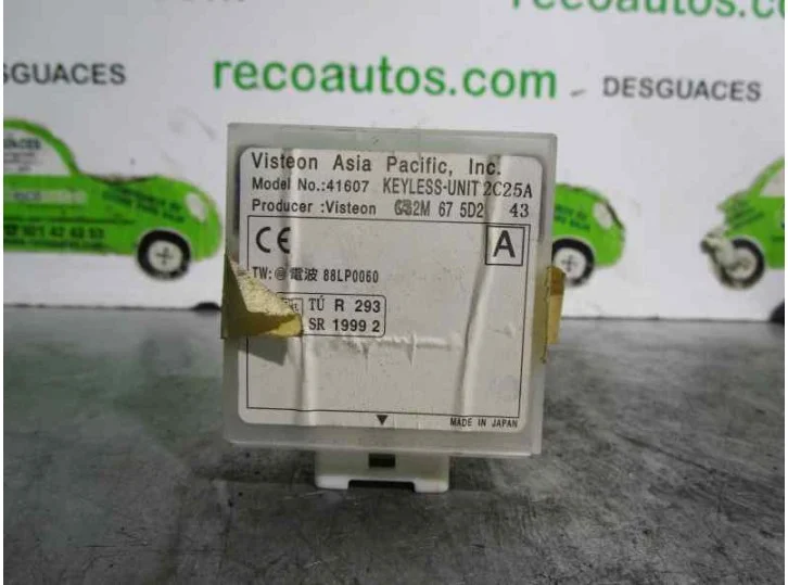 MODULO ELECTRONICO GG2M675D2 41607 VISTEON No Te Lo Pierdas